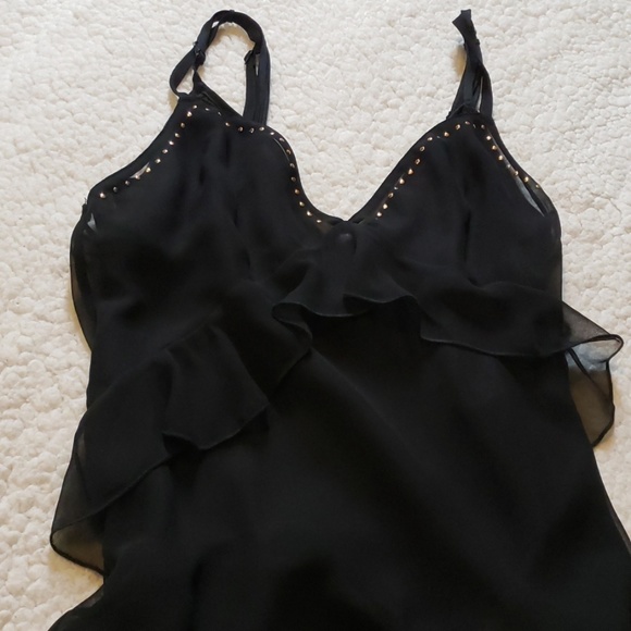 SOLD!!  NWT Black Slip Dress by Victoria's Secret - Picture 7 of 8